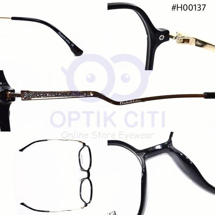 frame kacamata wanita elizabeth arden 0137 grade original