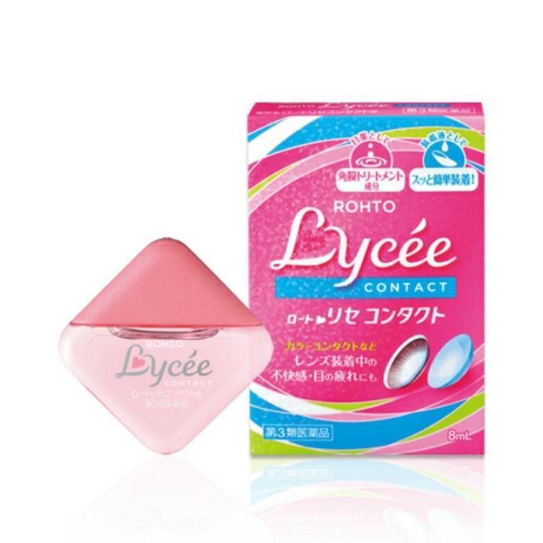 ROHTO LYCEE CONTACT 8ml (tetes mata softlens) terlaris
