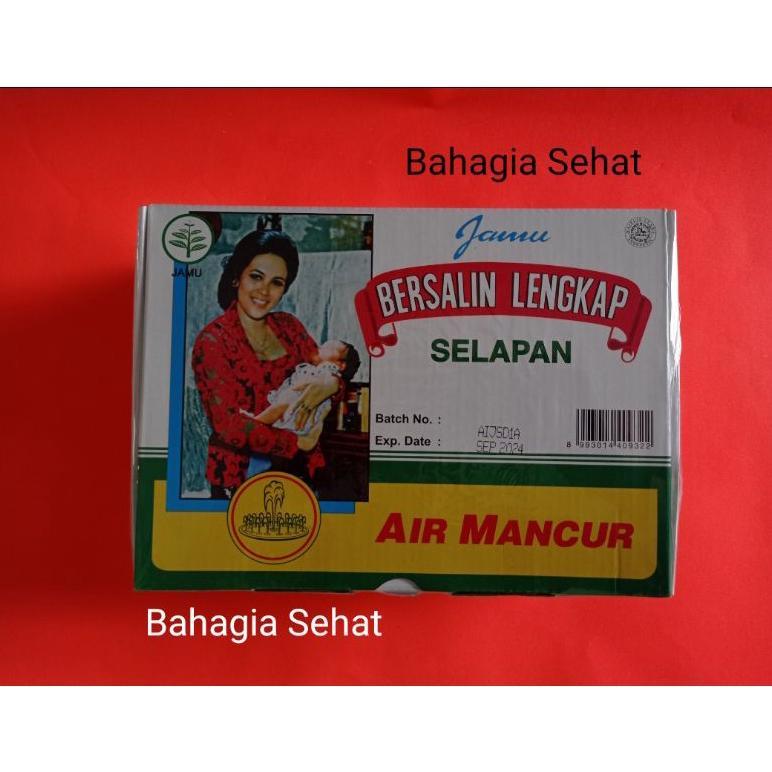 Jamu Bersalin Lengkap Selapan Box / Jamu Bersalin Lengkap 40 H Box / Jamu Bersalin Selapan Box / Jam