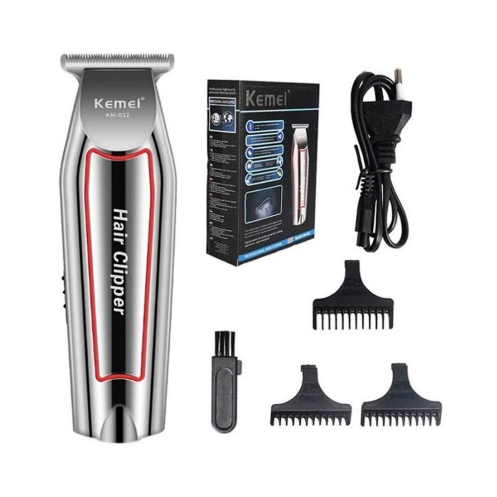 Hair Clipper Kemei Detailer Km-032 Mesin Cukur Rambut Kumis Jenggot Cordless Kemei Km 032