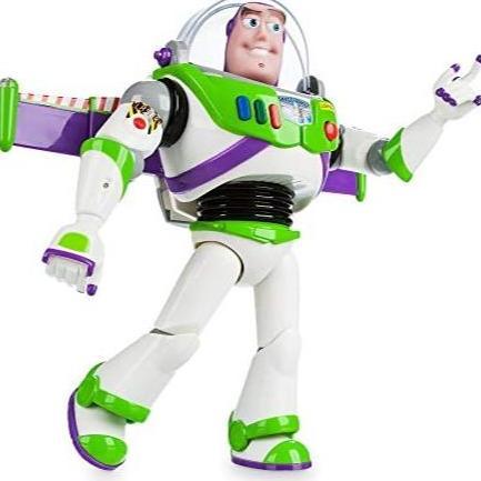 Disney Store Official Buzz Lightyear Interactive Talking Action Figure from Toy Story