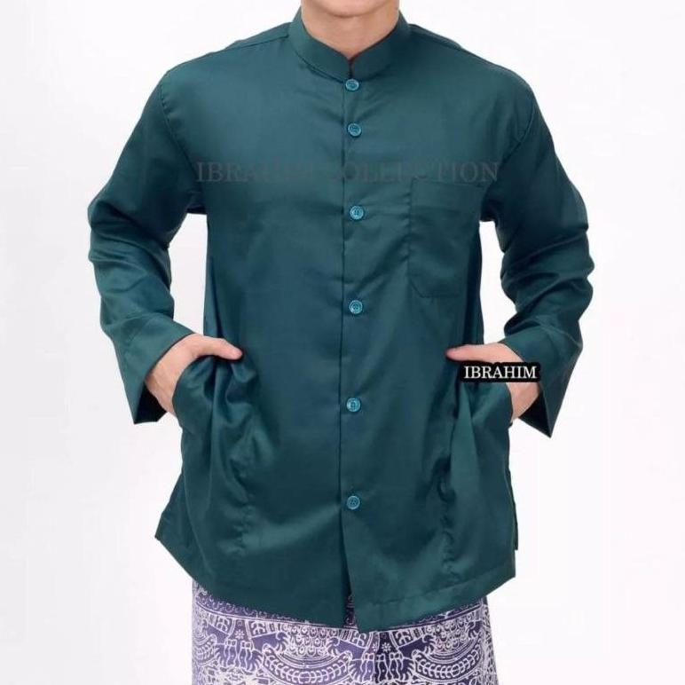 Diskon Baju Koko Lengan Panjang Pria Baju Koko Buat Grub Hadroh Sholawatan