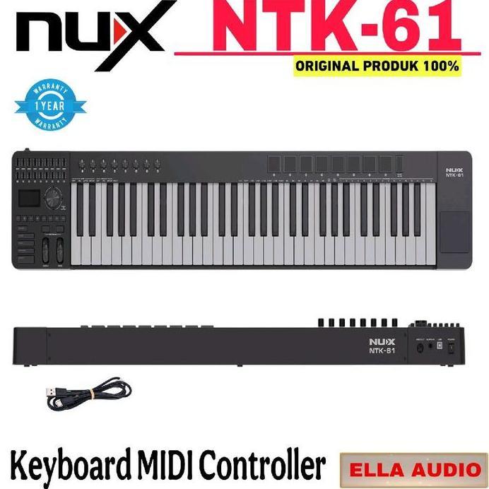 Nux NTK-61 Keyboard Midi Controller 61 keys Nux NTK61 NTK 61