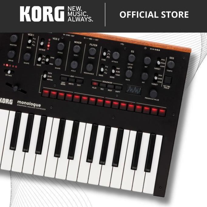 KORG MONOLOGUE - BK Keyboard Analog Synthesizer Garansi Resmi