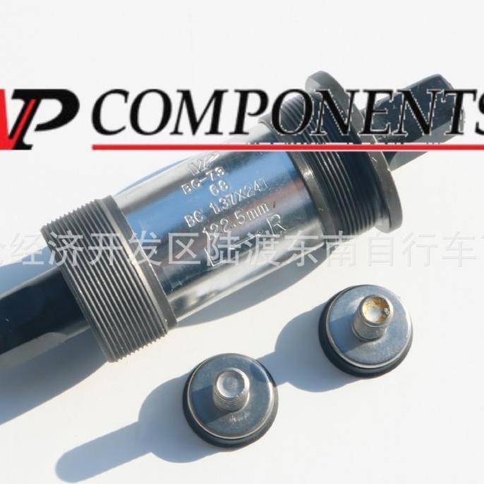 BB kotak sepeda VP Taiwan 68mm 110.5/113/118/120/121.5/127.5mm import