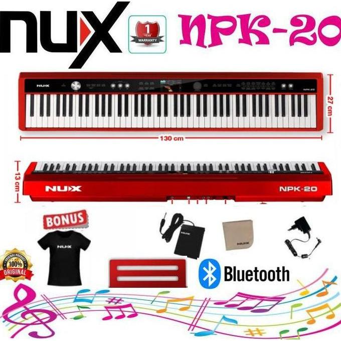 Ready !!! Piano Nux NPK-20 Digital Piano 88 keys Hammer-Action Piano Nux NPK20