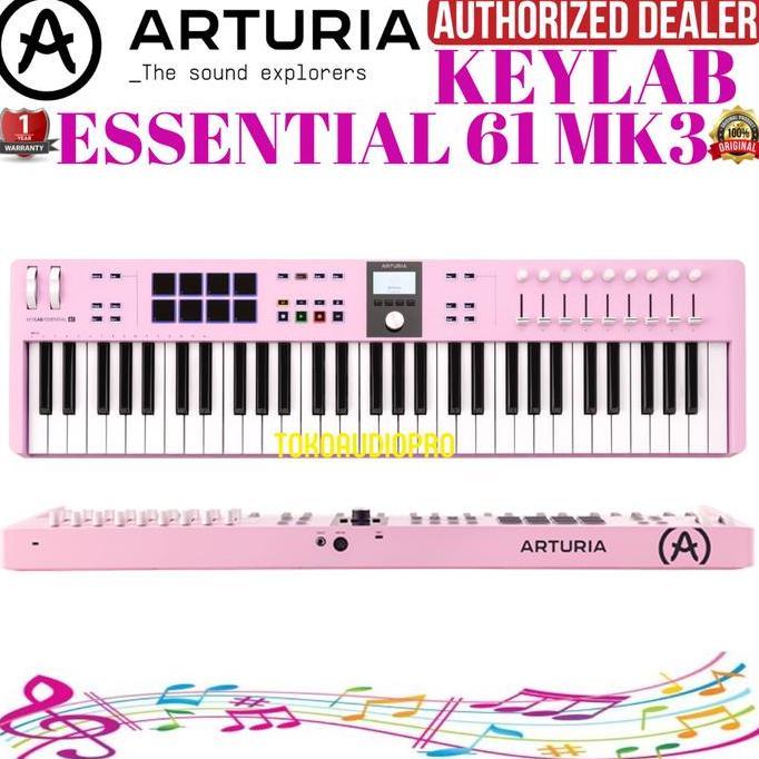 Ready  Arturia KeyLab Essential 61 MK3 61-key Keyboard Controller