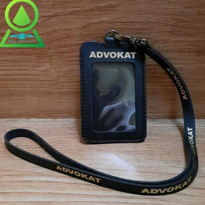 Tempat Id Card Kulit Advokat