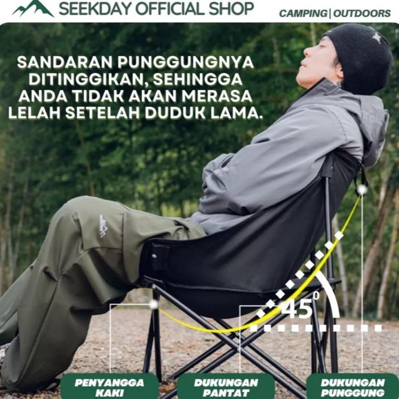 Cuci Gudang Seekday Kursi Dan Meja Lipat Outdoor Set Camping Meja Lipat Portable 2 Kursi 1 Meja