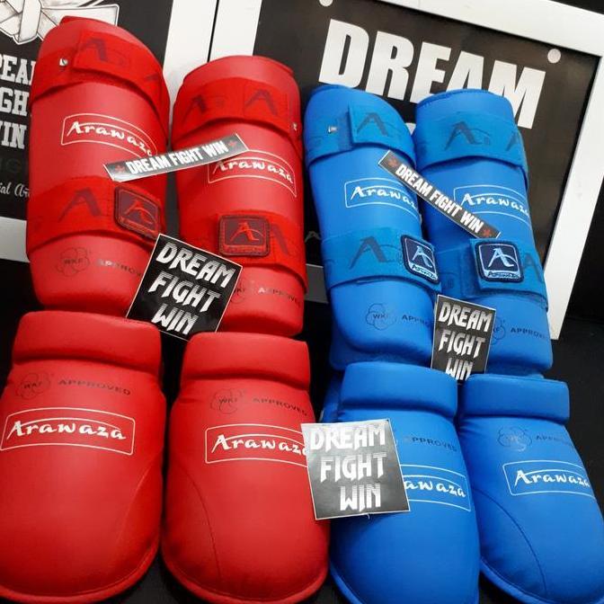ARAWAZA SET HANDPRO DAN FOOTPRO WKF APPROVED aka ao