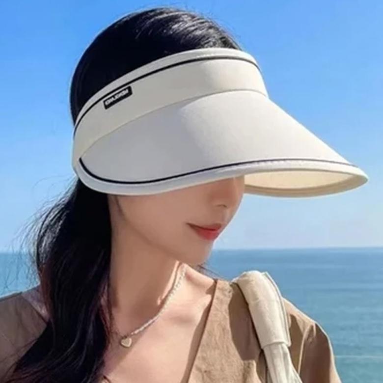 Promo Terbaru Topi Matahari Wanita Topi Pantai Topi Olahraga Wanita Sport Hijab Topi Sport Outdoor