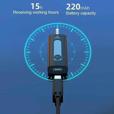 READY 2,4G Wireless Microphone Lavalier Clip On Mic