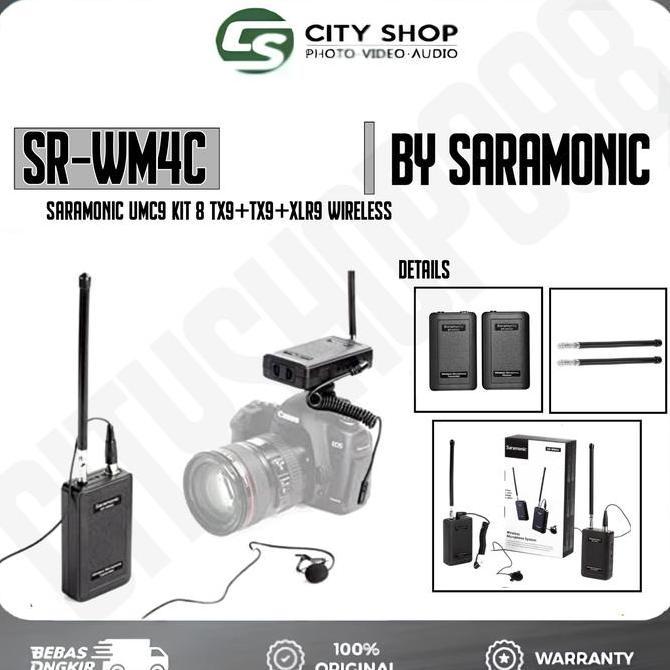 READY MIC SARAMONIC WM4C WIRELESS