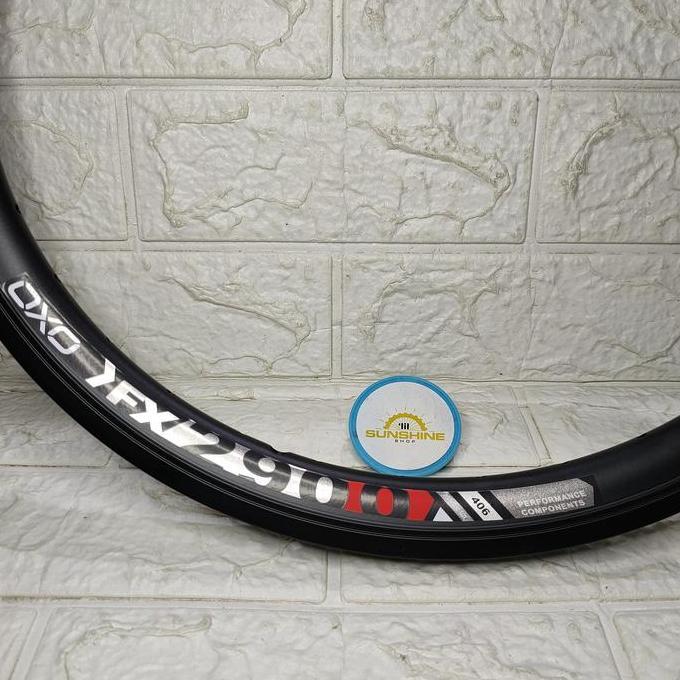 Ready Velg Rims BMX 20 OXO FX2900 Murni ETRTO 406 Lubang 36H Alloy Double Wall 3cm Ada Brake Line Va