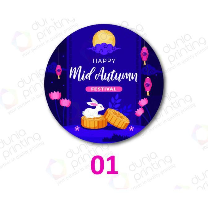 Ready  Sticker Mooncake Festival/ Sticker Mid-Autumn FeSticker Mooncake Festival/ Sticker Mid-Autumn