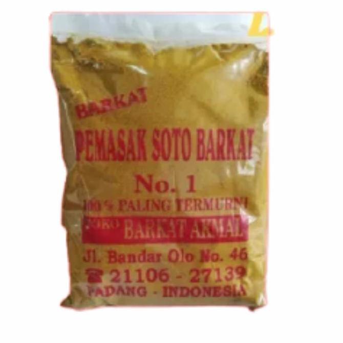 Bumbu Pemasak Soto No 1 Barkat Asli Padang 1 Kg