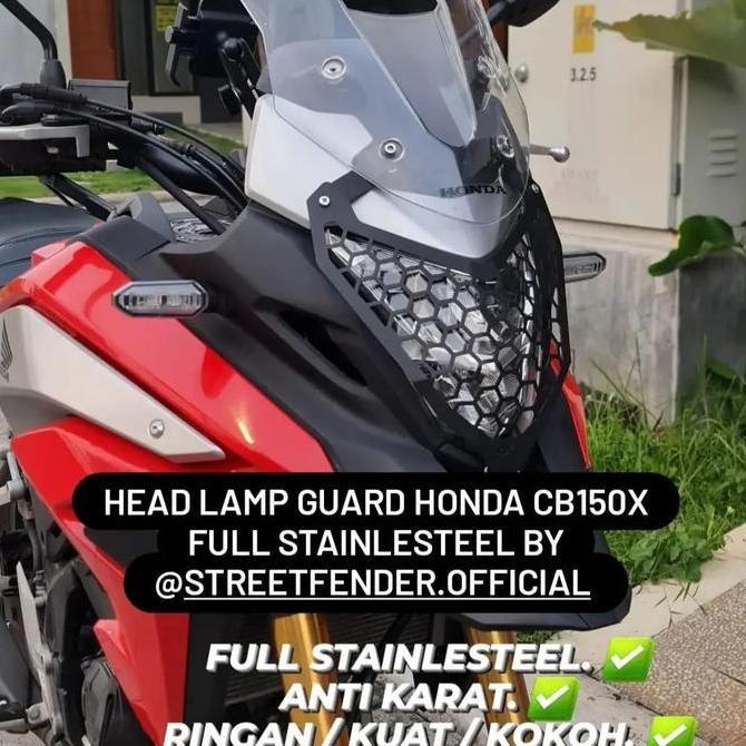 Headlamp Head Lamp Guard Cover Lampu Street Fender CB150X CB 150X