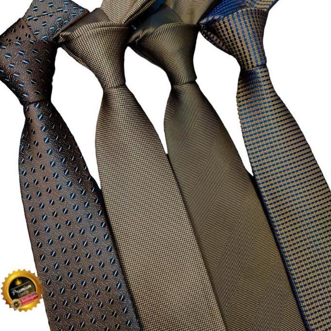 dasi coklat susu dasi kantor pria dasi coklat mewah dasi pria murah