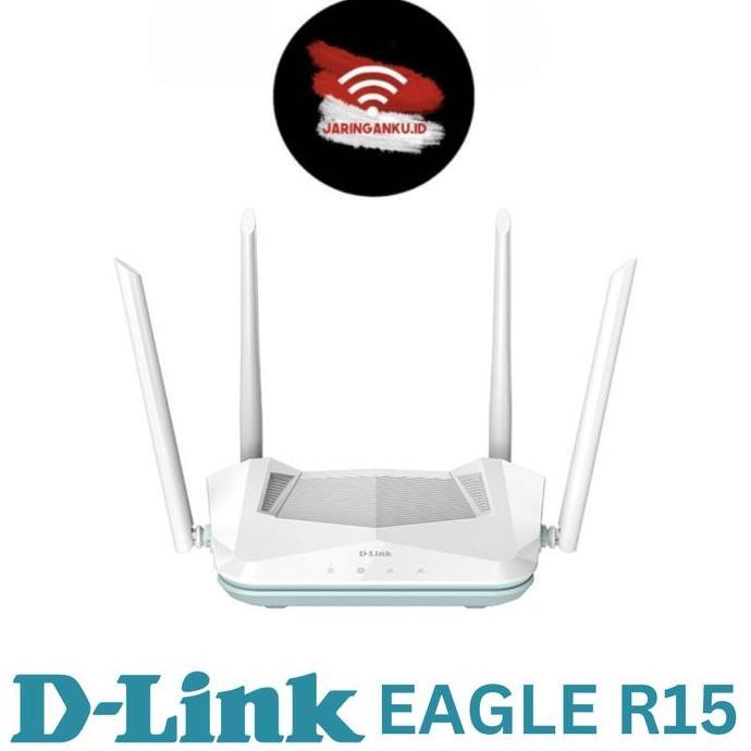 New D-Link R15 EAGLE PRO AI AX1500 WiFi 6 - DLink R15 Mesh