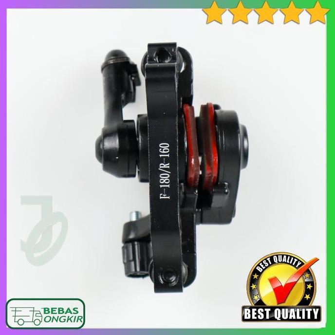 Ready Master Rem Cakram Sepeda MTB Rear Disc Brake F180 R160 BOLIDS - BB8