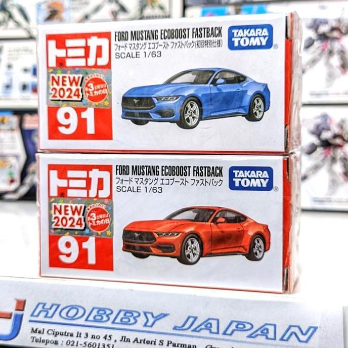 New  Tomica 91 - Ford Mustang EcoBoost Fastback