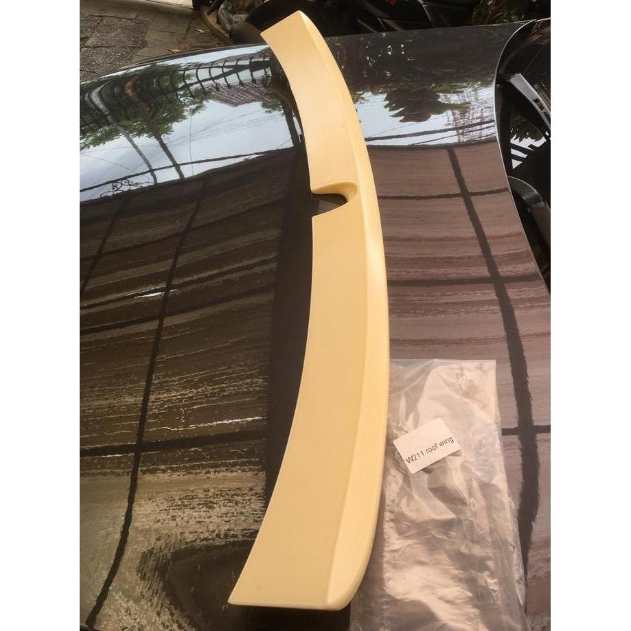 Ready Stock Roof Spoiler Mercedes Benz W211 Plastik ABS