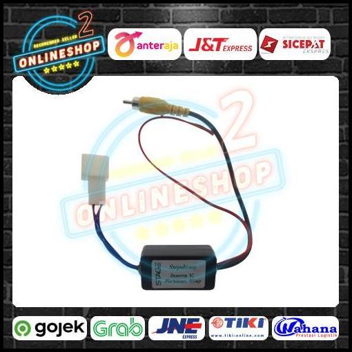 TERBARU SOCKET STEP DOWN KAMERA MUNDUR TOYOTA INNNOVA V / SOKET RCA KAMERA 