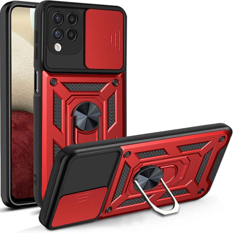 HOT SALE Case Samsung A12 - M12 Case Softcase SLIDE ARMOR CAMERA PROTECTION Case Casing Hp Samsung A