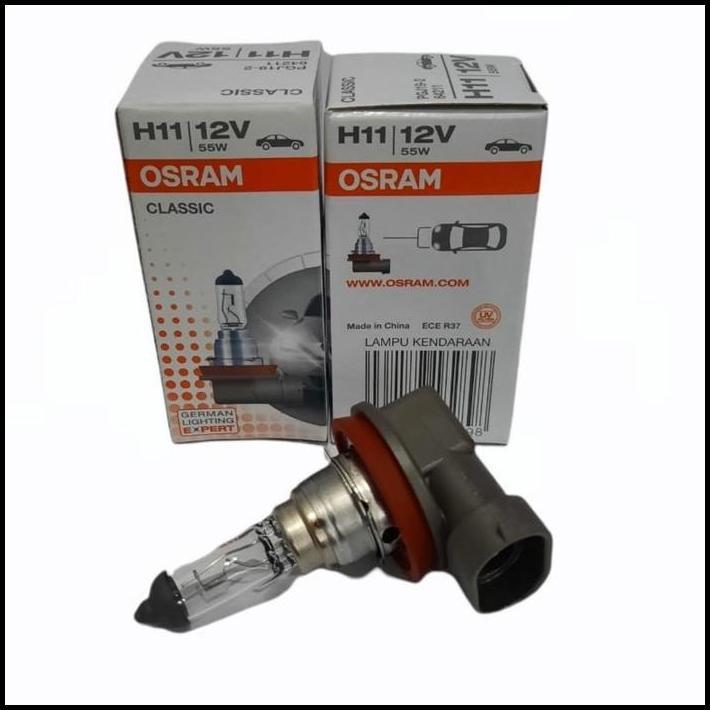 HOT DEAL OSRAM H11 12V 55W 64211 BOHLAM LAMPU DEPAN KABUT HONDA ACCORD BRIO RS CRV CIVIC 2.0 2.4 FRE