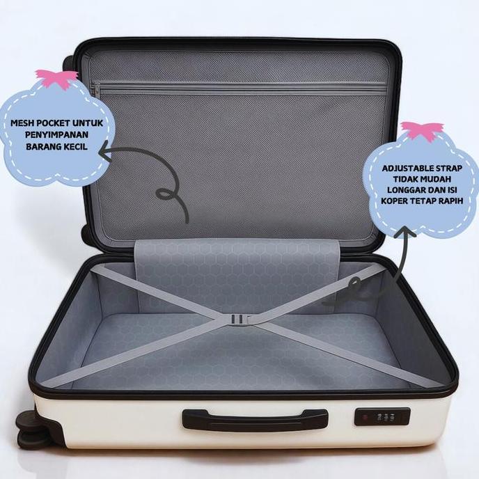 Halan- Koper Polo Trust Size 28Inch 001 Bahan Pc,Free Packing Dus