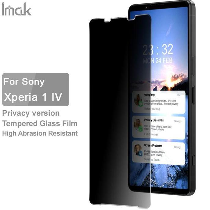 NEW Tempered Glass Sony Xperia 1 IV / 1 III IMAK Privacy Screen Protector