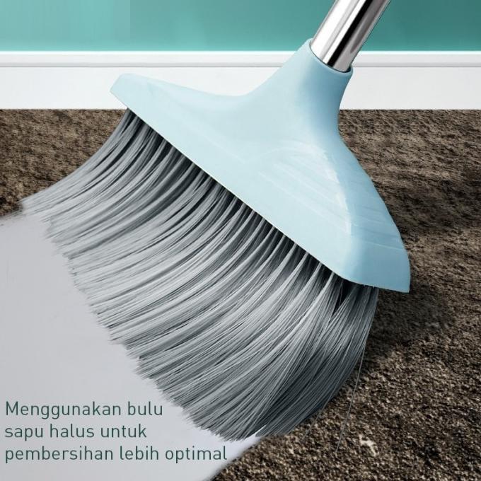 Flash Sale Masterhome Sapu Set 3In1 | Alat Pembersih Lantai | Set Sapu Pengki Pel | Broom Set | Sapu