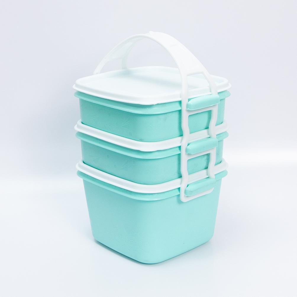 Cuci Gudang Rantang Takuma Susun 3 Rtgs3 Plastik Pastel