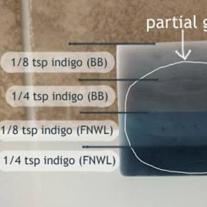 Fupp- Natural Indigo Powder 10G/Pewarna Sabun