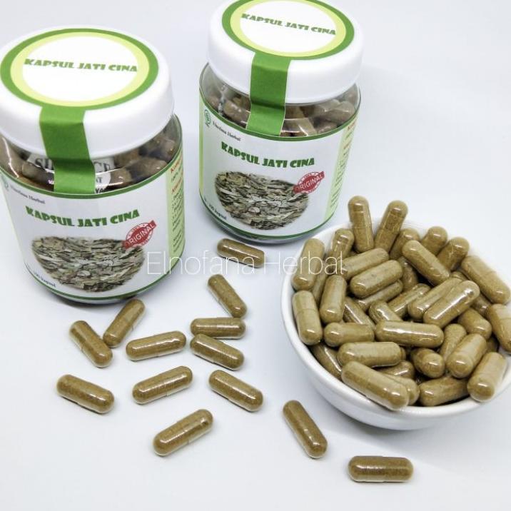 Kapsul Daun Jati Cina (Daun Jati Cina 100% Original) Isi 100