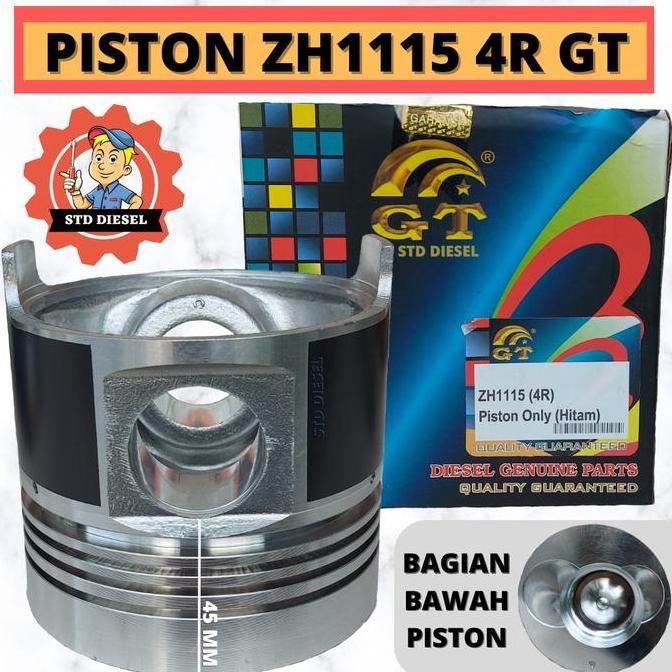 HARGA DISC - PISTON ZH1115 4R MERK GT BLACK SEKER SEHER HITAM JIANG DONG ZH1115 23