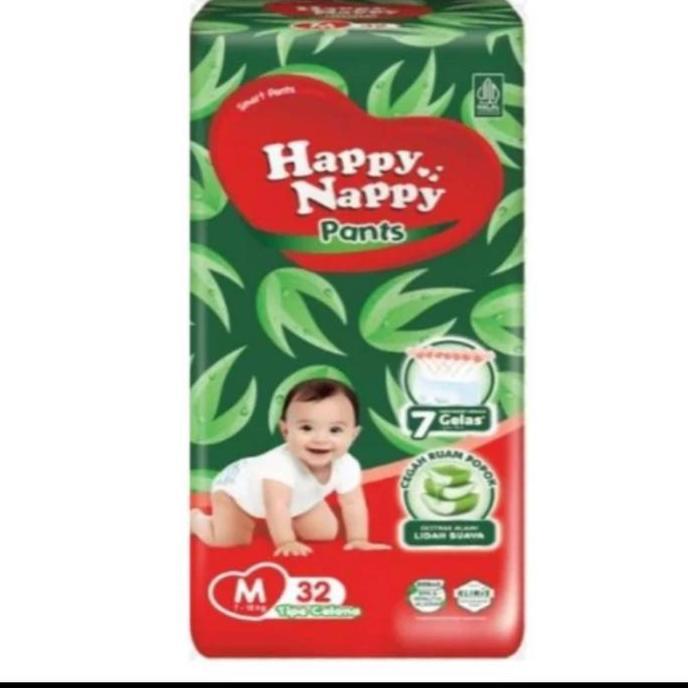 NEW HAPPY NAPPY SMART PANTS M 32 / HAPPY NAPPY PANTS M32 ORI