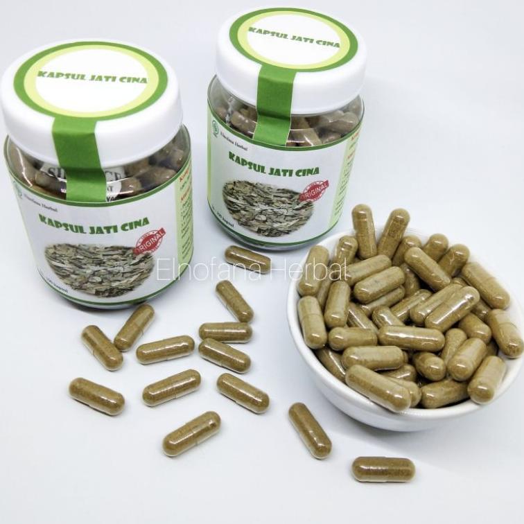 Kapsul Daun Jati Cina (Daun Jati Cina 100% Original) Isi 100