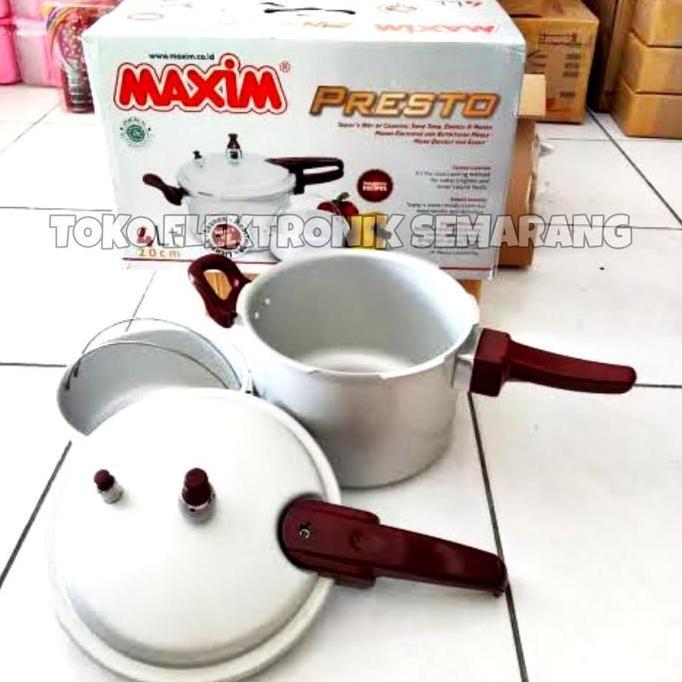 TERBARU - PANCI PRESTO MAXIM 7 liter Pressure Cooker Maxim 7 Liter Presto