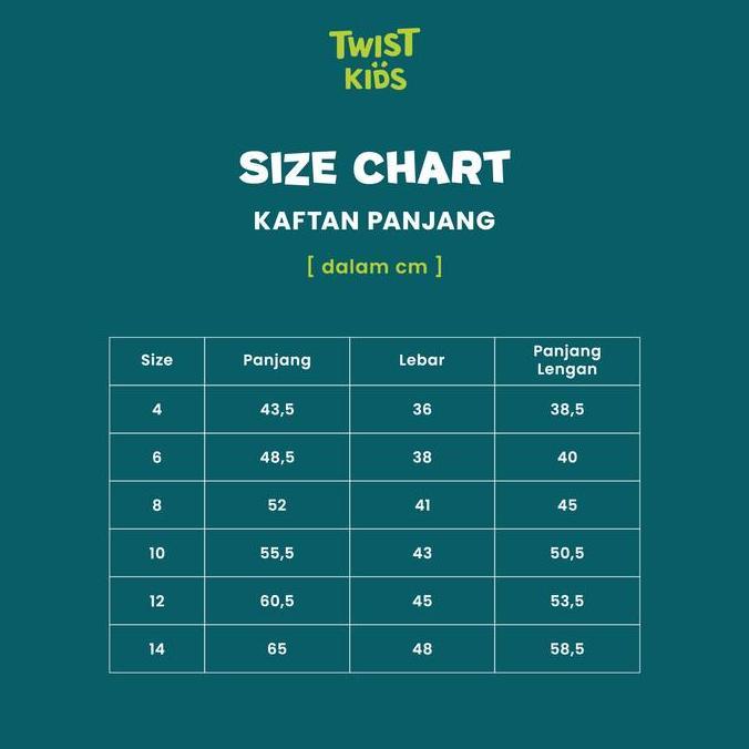 Twist Kids - LAST CALL Kemeja Koko Lengan Panjang Anak Laki-Laki Model Random