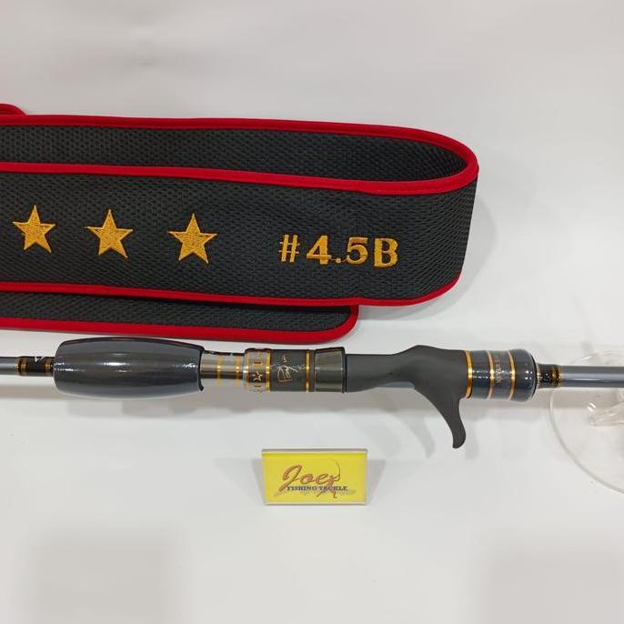 TERBARU - Rod JM Gangster Star #4,5B Overhead 5'9" Joran Jigging Master