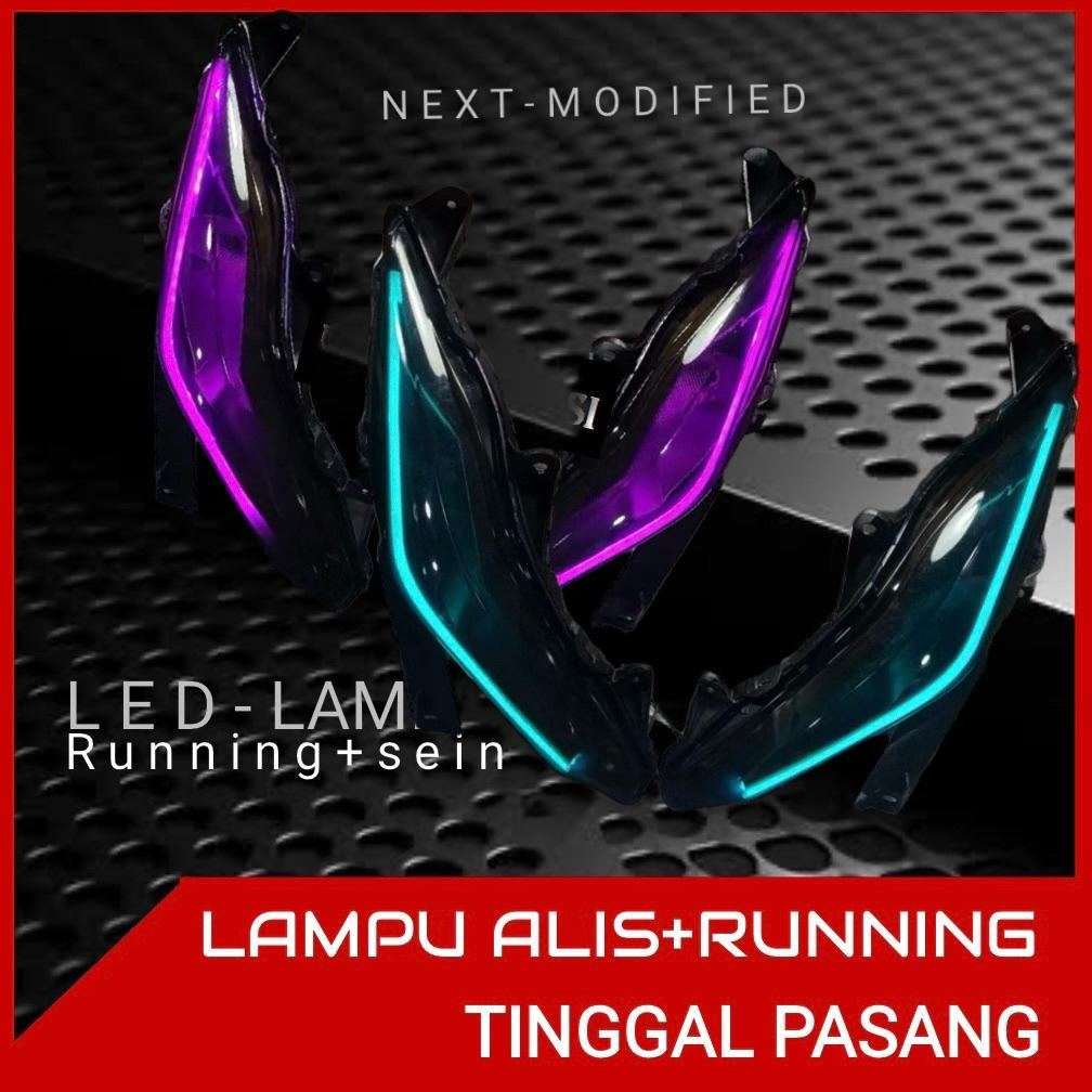 Terlaris Paket Reteng Atau Sein Depan Beat Esp Lampu Alis Running Tinggal Pasang / Lampu Alis Runnin