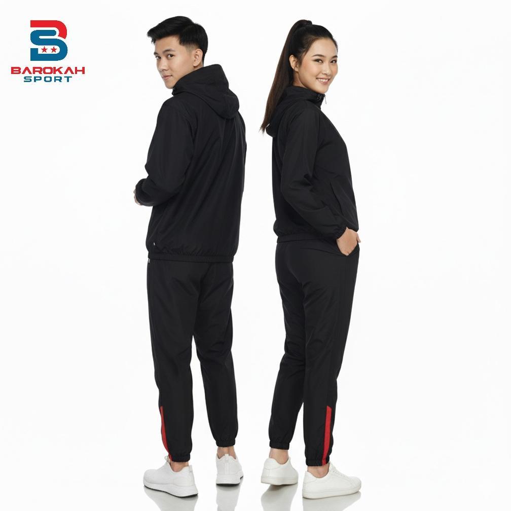 premium hm barokah -  one set jaket dan celana parasut setelan jaket dan celana olahraga parasut pri