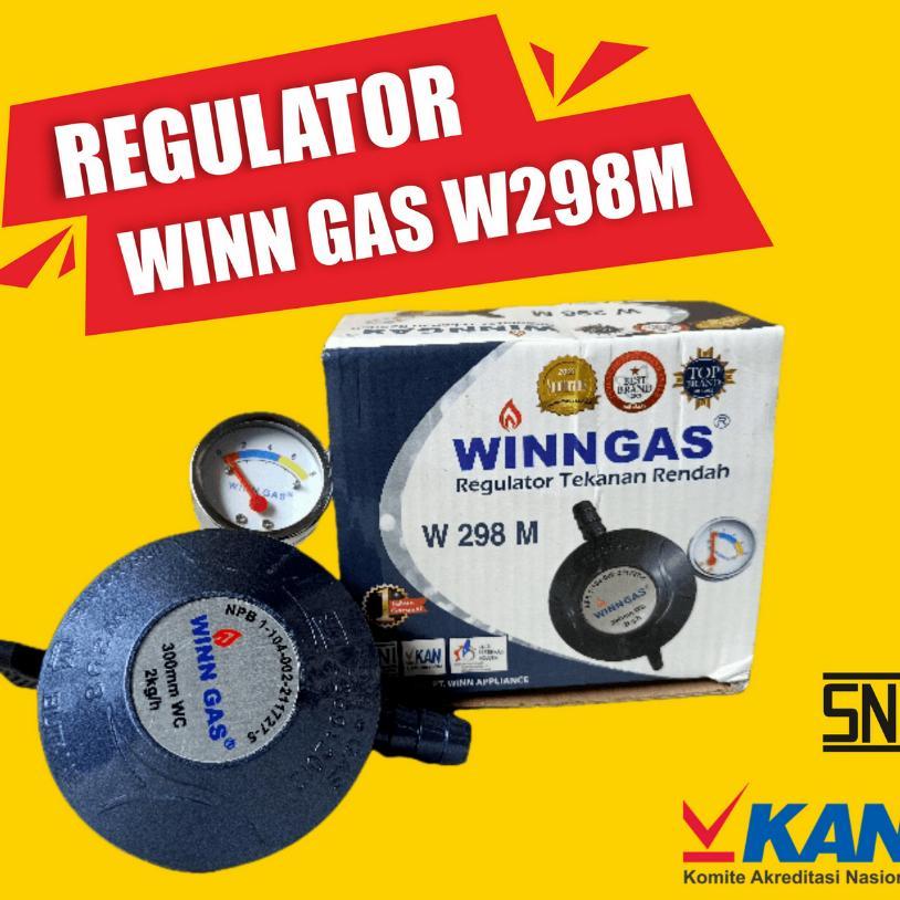 BEST SALE Regulator Winggas W298M Meter Termurah Anti Bocor