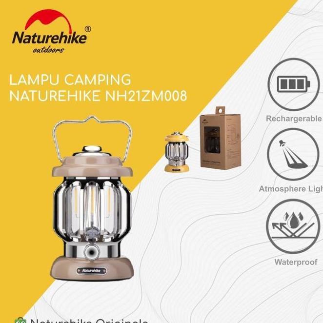 Lampu / Lentera Tenda Gantung Camping Petromak Naturehike Nh21Zm008