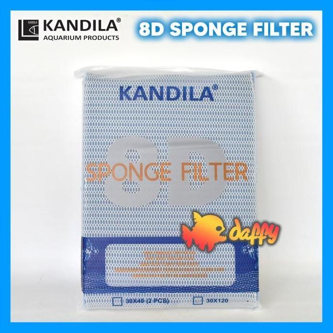 Skyfish- Kandila Sponge Filter 8D Honeycomb Filter Akuarium Kolam