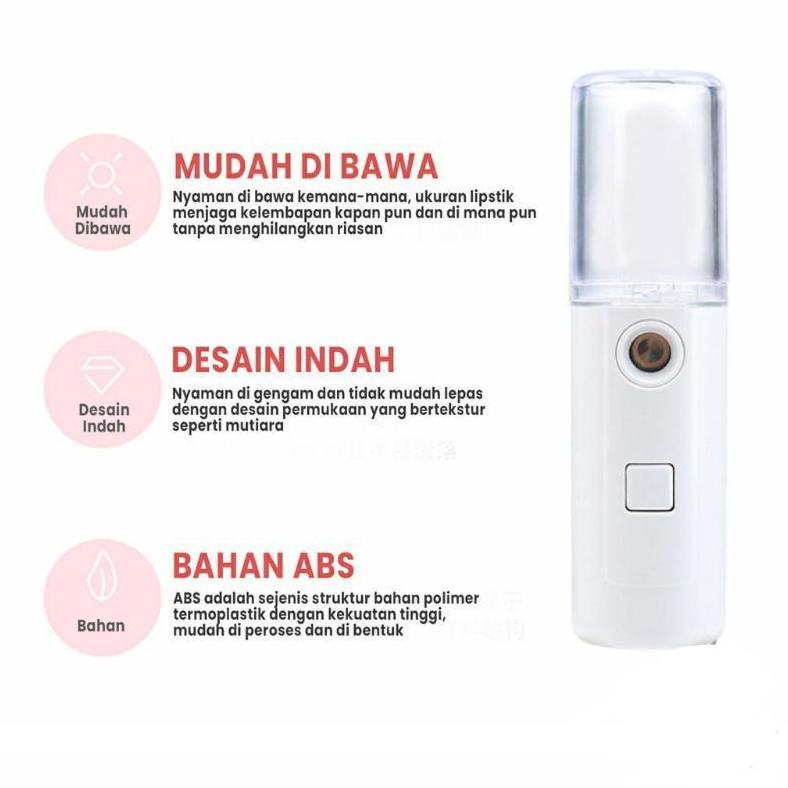 HOT SALE Nano spray murah nano spray wajah mini murah nano spray portable ORI gratis ongkir