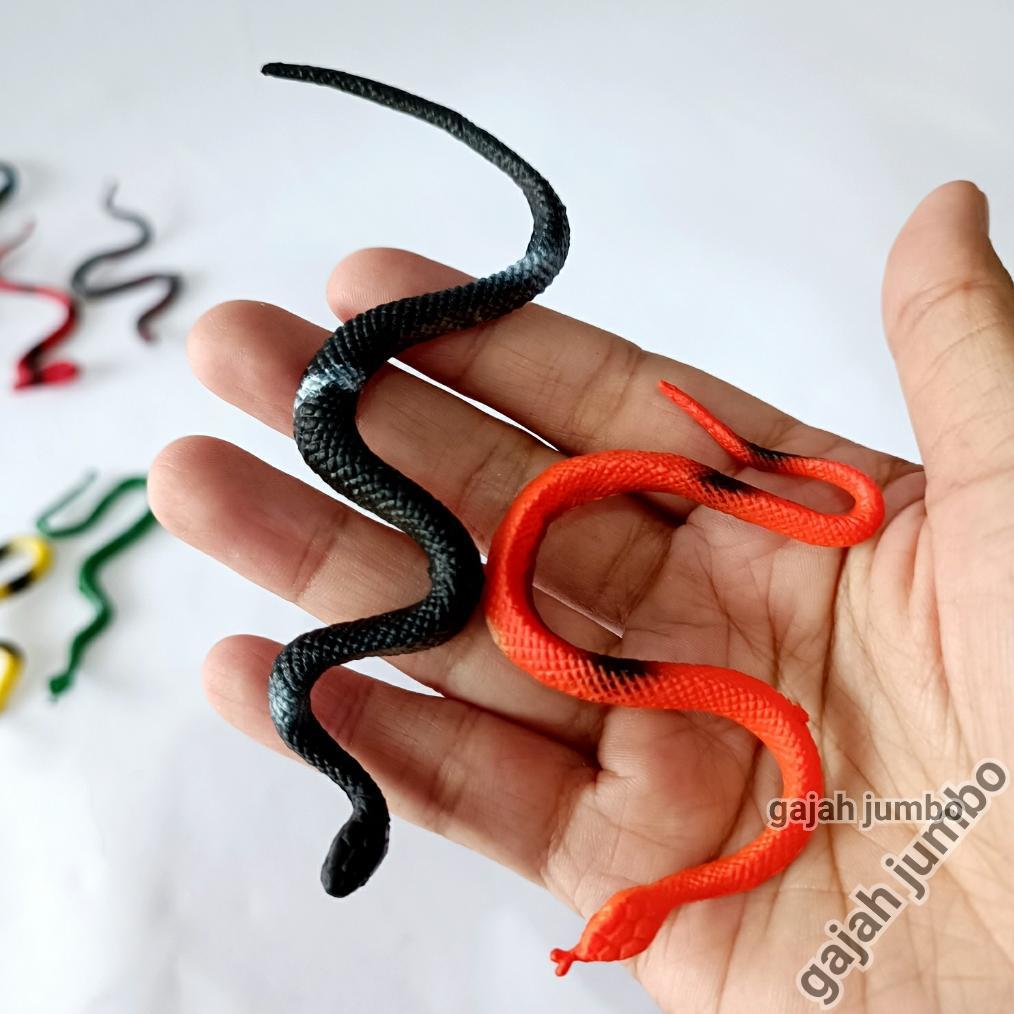 Awet Mainan Figurin Hewan Karet Animal Dino Dinosaurus Serangga Ular Kupu Kura Ikan