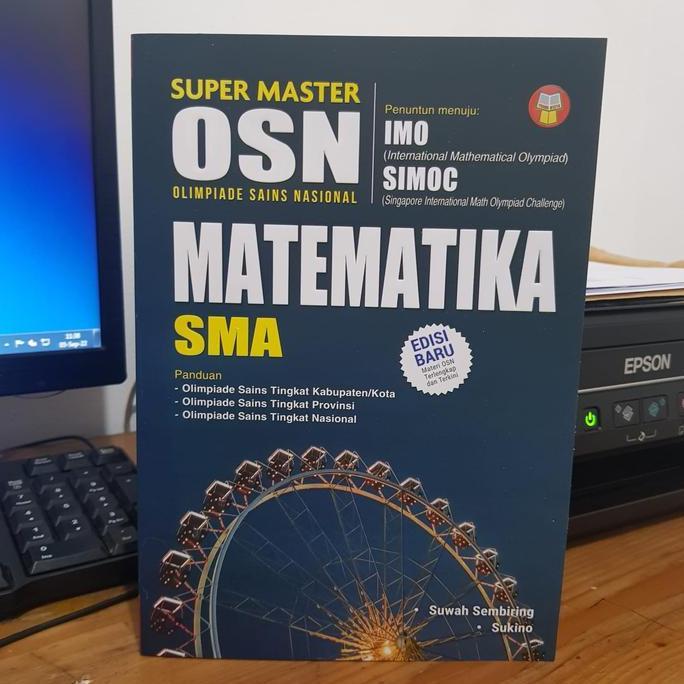NEW BUKU KSN SMA-SUPER MASTER KSN MATEMATIKA SMA ORI
