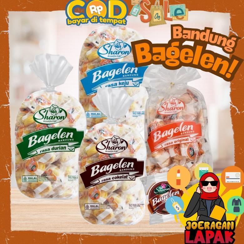 [JOERAGAN LAPAK] SHARON BAGELEN -+30PCS MURAH MERIAH- BAGELAN ROTI KERING GULA BUTTER EXP 2027 MANIS